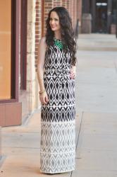 W and the Hunt for a Tribal Print Maxi! 