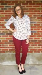 Polka Dot Blouse