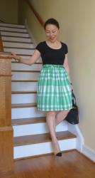 Green Gingham and Trepidations