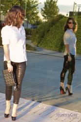 Louboutin y calzedonia leggings