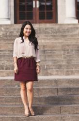 Rosy Oxblood + Nordstrom YOUphoria