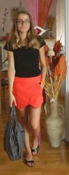 Le skort orange