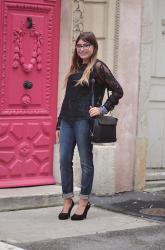 Pink door