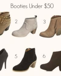 Booties Under $50