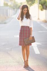 Plaid Skirt