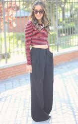 Palazzo Pants & Cropped Top