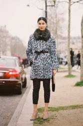 Paris Fashion Week AW 2013....Caroline