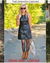 Trend Spin Linkup Week 17 - Leather