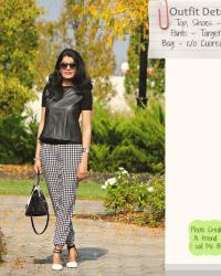 Fall Dressing: Houndstooth And Mixed Matrials