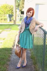 Cute Outfit of the Day: Complimentary Color Continuity