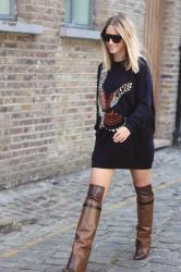 KNEE HIGH BOOTS & COMFY KNITS