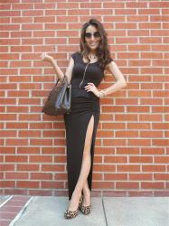 The Black Maxi Skirt