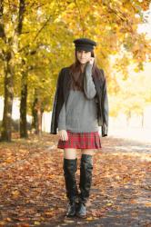 Plaid skirt