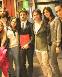 ALLA LAUREA DI FRANK