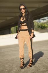 VALENCIA FASHION WEEK LOOK: CROPPED TOP and CROPPED PANTS