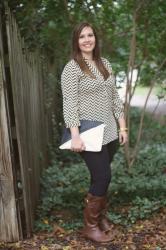 Comfy Chevron and Matty M Leggings Winner! 