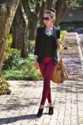 Fall outfit {Bordeaux}