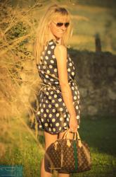 VESTIDO DE TOPOS - POLKA DOTS DRESS