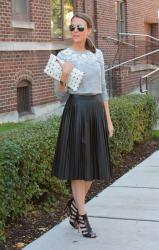 Pleated & Embellished