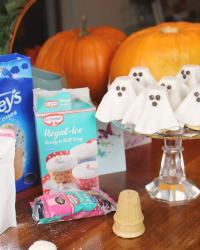 Halloween Ghost Cupcakes!