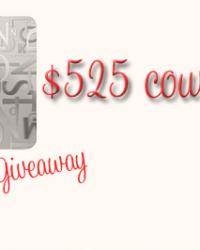 $525 Nordstrom Gift Card Giveaway!!
