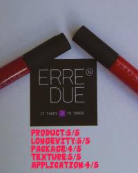 Review:Liquid Mat Lipstick by Erre Due