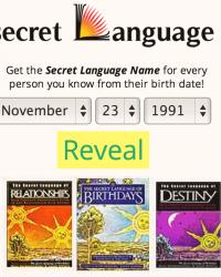 My Secret Language Name...