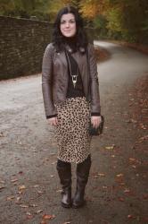 Leopard Print Skirt Love