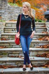 A Little Fall Peplum