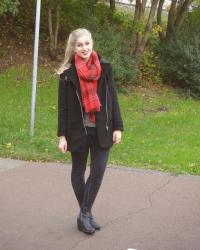 OOTD: Tartan & Knitwear