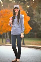 Boyfriend Tee + Ball Cap