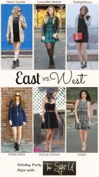 East vs. West Style: Holiday Party