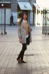 Leopard coat