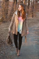 Rainbow Wildfox sweater