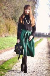 Ladylike - the green skirt