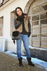 Leopard coat