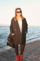 Mon manteau oversize noir