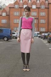 3 Ways To Wear It: PVC Pencil Skirt