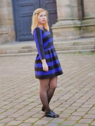 Blue & Black Stripes