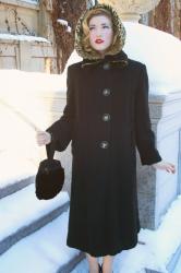 Purr-fect Vintage Winter Wear