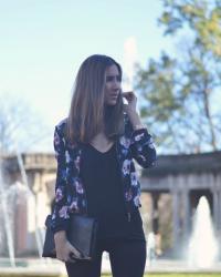 Floral bomber