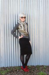 Smart Style:  Pixie + Sequin Sweatshirt