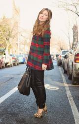 Plaid, Leather and Leopard