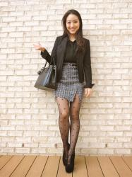 Work-friendly Attire:  The Tweed Skirt