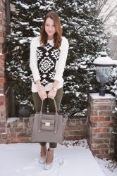 January Remix: Graphic Sweater {1}