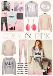 NEW ARRIVALS IN PINK AND GREY