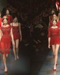 FASHION SHOWS: Dolce&Gabbana jesień-zima 2013/2014