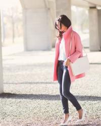 The pink coat