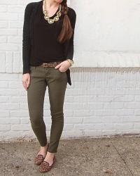 Black, Olive, & a Kick of Leopard