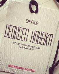 Georges Hobeika SS14 // Backstage Report